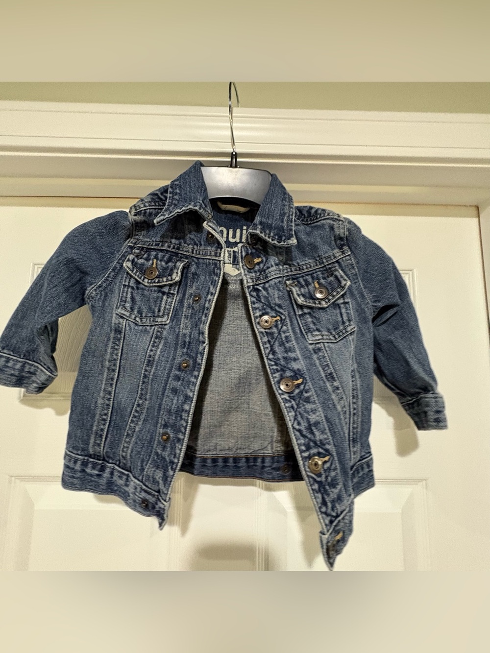 Kids' Classic Denim Jacket in Medium Blue - Casual Layering